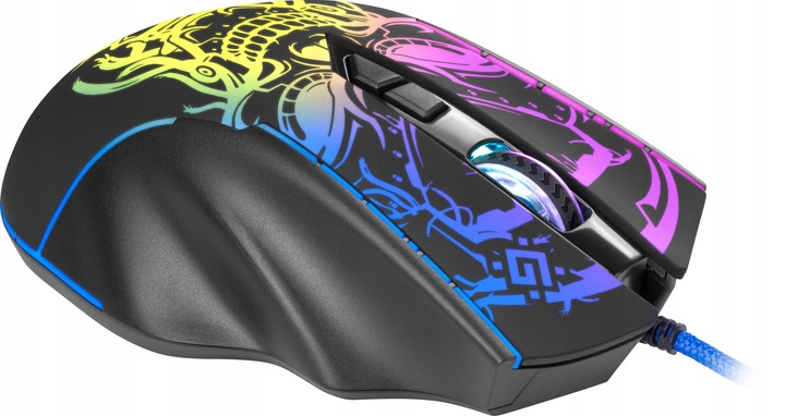 Myszka przewodowa Defender Myszka Dla Graczy GM-928 Mysz Gamingowa