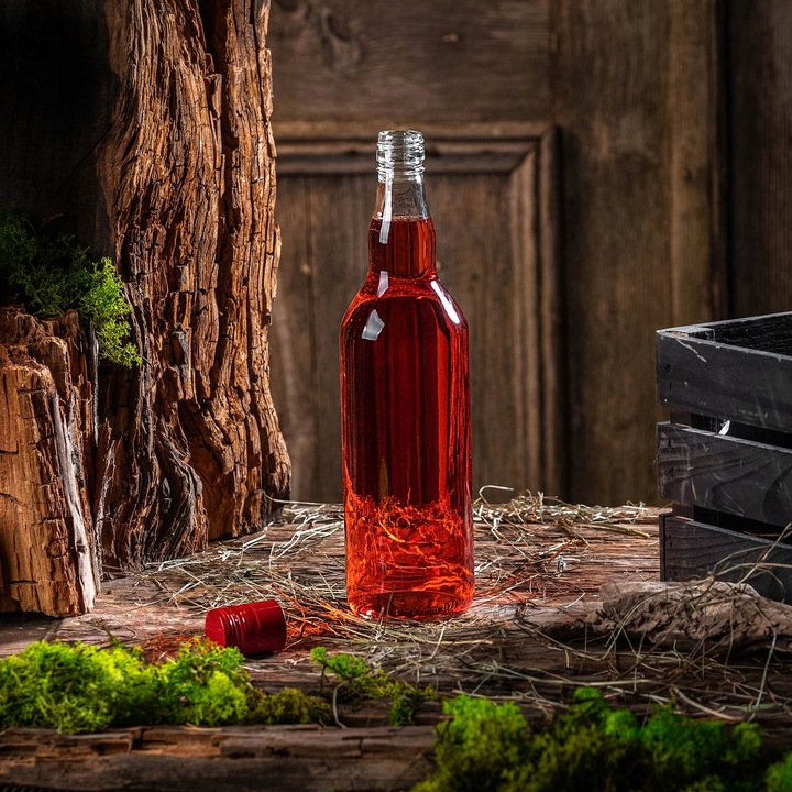 10 SZT BUTELKI MONOPOLOWE 500ML 0,5L Z ZAKRĘTKĄ NA BIMBER WÓDKĘ NALEWKI SOK