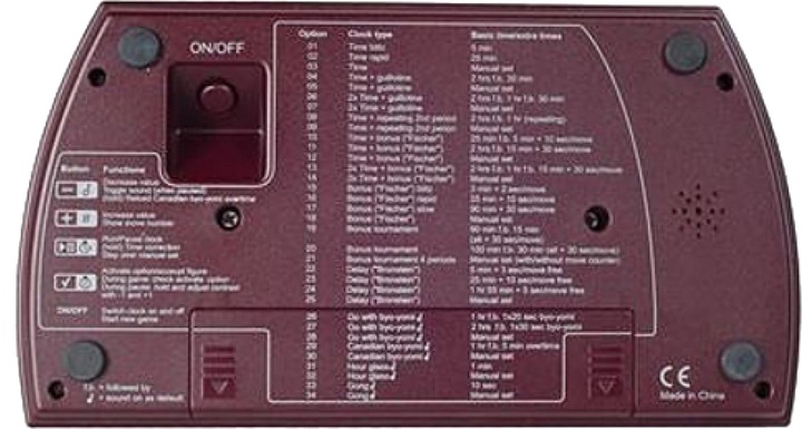 Zegar szachowy DGT 2010. Atest FIDE, wszystkie tempa gry ! 3 lata gwarancji