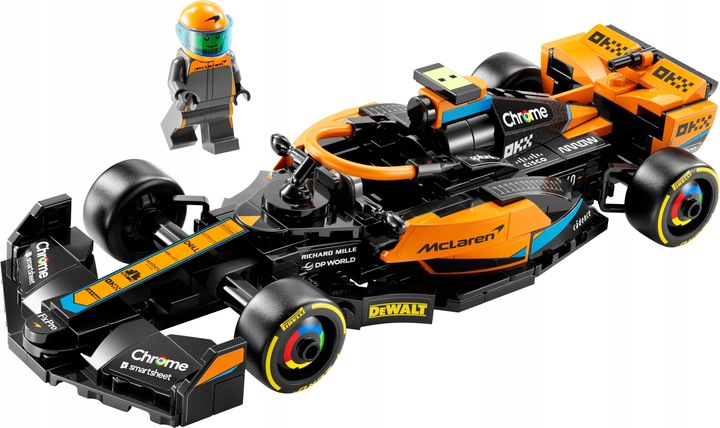 LEGO Speed Champions Samochód wyścigowy McLaren Formula 1 wersja 2023 76919