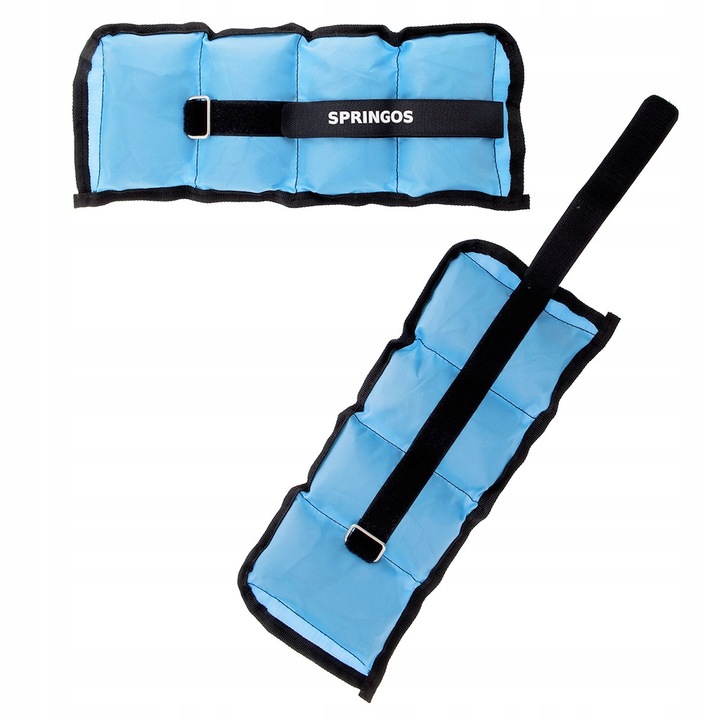 ZESTAW DO ĆWICZEŃ OBCIĄŻNIKI NA KOSTKI NADGARSTKI NOGI CIĘŻARKI 2x1,5 kg