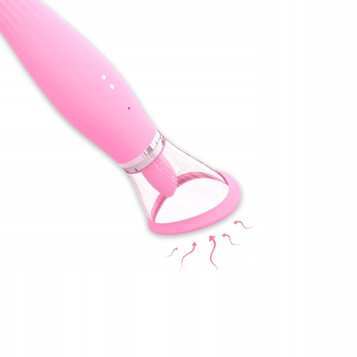 wibrator damski POMPKA DO POCHWY z ruchomym języczkiem powiększająca MINETA