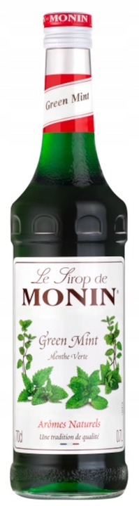 Syrop smakowy MONIN GREEN MINT-zielona mięta 700ml