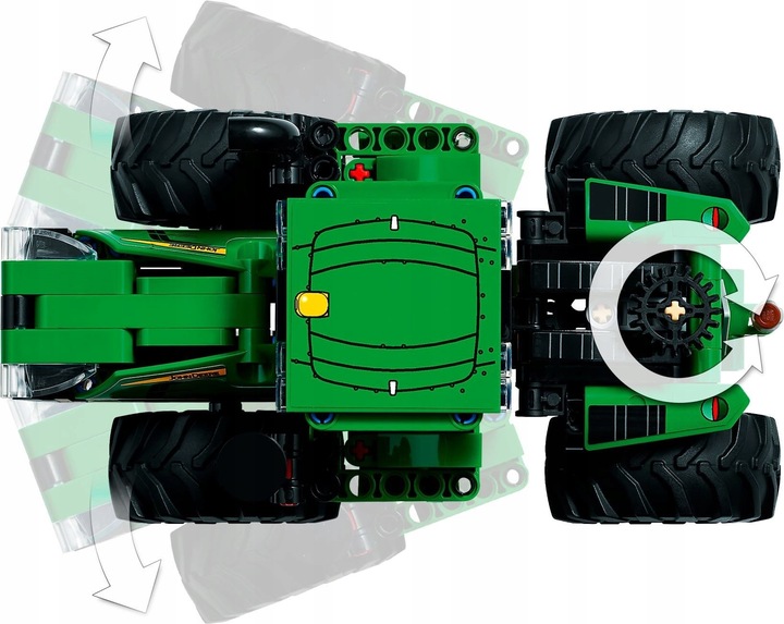 LEGO TECHNIC Traktor John Deere 9620R 4WD 42136