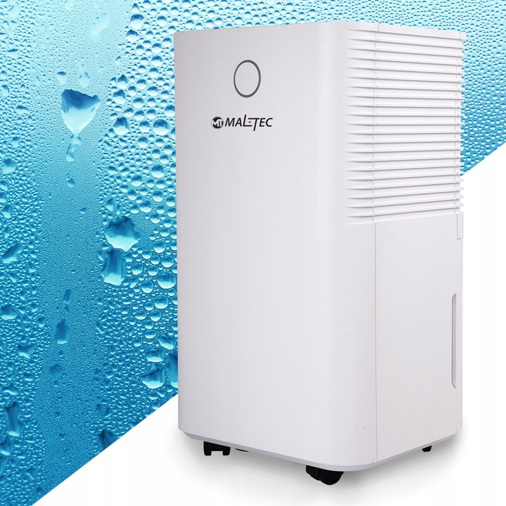 WYDAJNY OSUSZACZ POWIETRZA POCHŁANIACZ WILGOCI CICHY WiFi TIMER 12L/24H