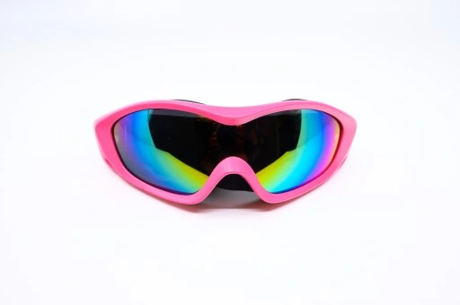 GOGLE NARCIARSKIE JUNIOR - NARTY - SNOWBOARD - wysyłka 24h - Różowe