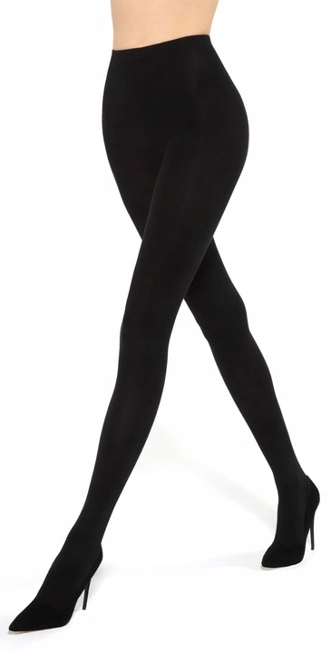 RAJSTOPY bawełniane Gatta Celia kryjące GRUBE gładkie 100DEN - M