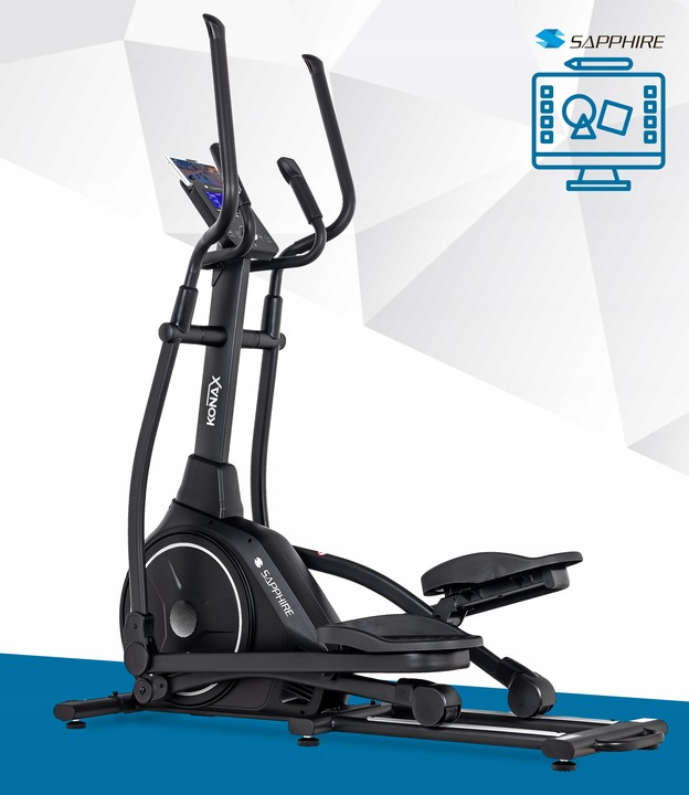 Orbi-trek TRENAŻER eliptyczny KONAX ELEKTROMAGNETYCZNY APLIKACJE do 150KG