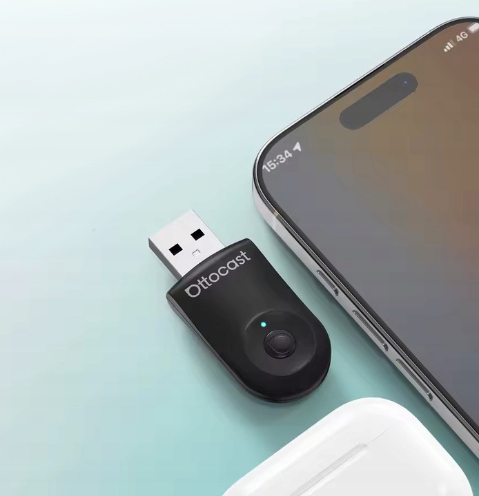 Bezprzewodowy Adapter Ottocast Mini 2w1 CarPlay / Android Auto CA505-T