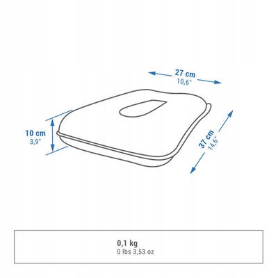 Poduszka kempingowa nadmuchiwana Quechua Air Basic