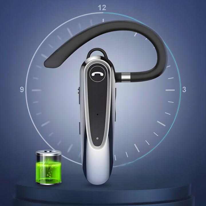 BEZPRZEWODOWA SŁUCHAWKA DO ROZMÓW DO UCHA BLUETOOTH MIKROFON DLA KIEROWCÓW