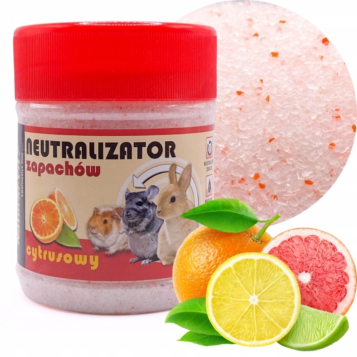 Neutralizator zapachów pochłaniacz do kuwety królika świnki gryzoni MIX x2