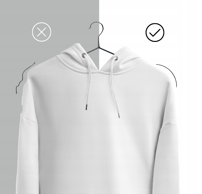 WIESZAKI NA UBRANIA UBRANIOWE WIESZAK DO SZAFY ODZIEŻOWE ZŁOTE 20 SZT