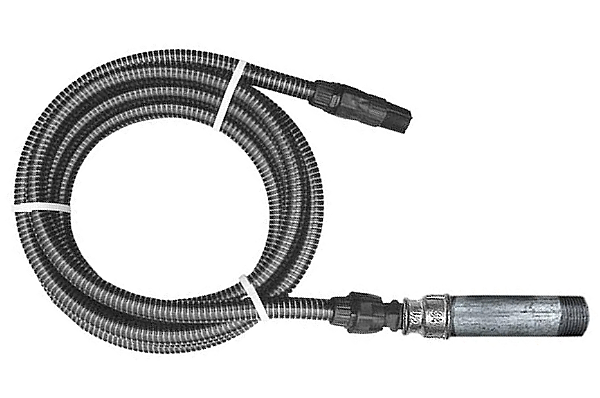 WĄŻ SSĄCY Z ZAWOREM ZWROTNYM I SITKIEM DO POMP I HYDROFORÓW 5m 1'' FLO