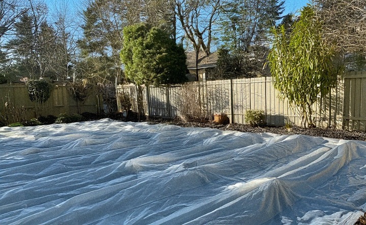 AGROWŁÓKNINA BIAŁA GF 1,6x30m 50g Jesienno/ZIMOWA OKRYCIOWA OTULINA