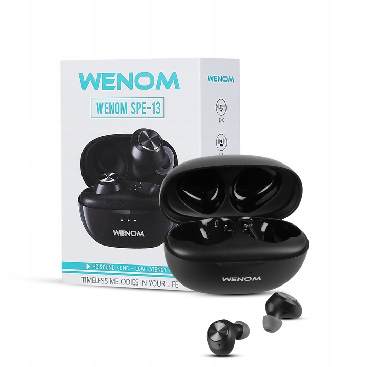 Słuchawki bezprzewodowe Bluetooth Dwa Mikrofony wodoodporne wodoodporne SPE