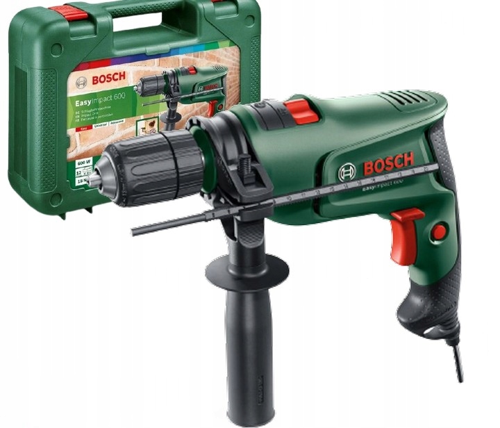 BOSCH WIERTARKA UDAROWA EASYIMPACT 600W +AKCESORIA