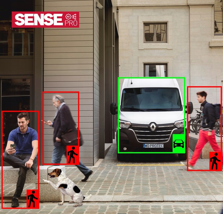 CYFROWY MONITORING 7 KAMER IP 5MPIX NA SKRĘTKĘ UTP PODGLĄD ONLINE DETEKCJA