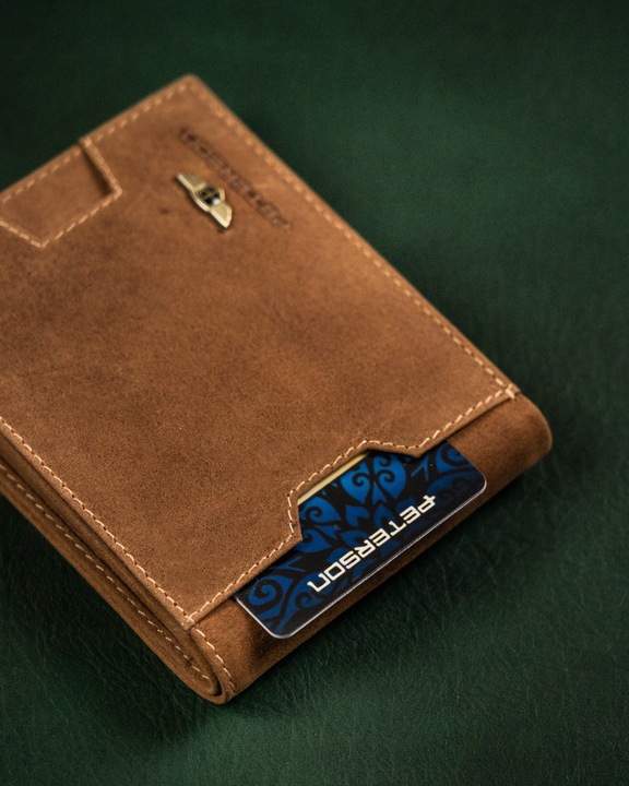 PETERSON mały portfel etui na karty RFID prezent