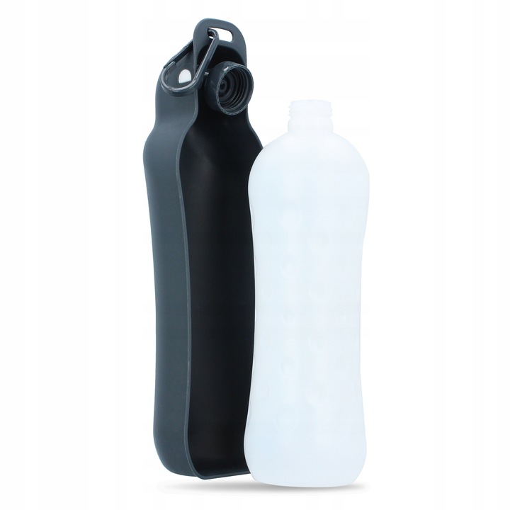 BUTELKA TURYSTYCZNA na WODĘ PSA 0,7 l BIDON Poidło Miska Podróżna PRZENO FF