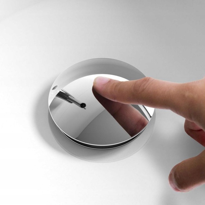 Korek Umywalkowy KLIK-KLAK Złoty Uniwersalny do Umywalki Automatyczny REA