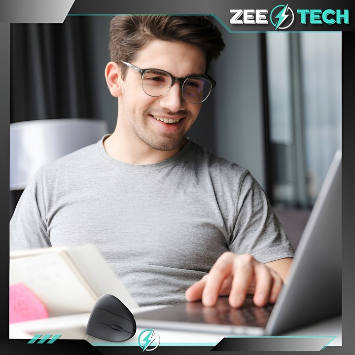 MYSZKA PIONOWA PRZEWODOWA USB WERTYKALNA CICHA MYSZ DO KOMPUTERA LAPTOPA