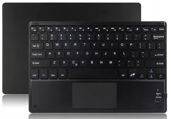 KLAWIATURA BEZPRZEWODOWA BLUETOOTH TOUCHPAD do SAMSUNG APPLE LENOVO XIAOMI