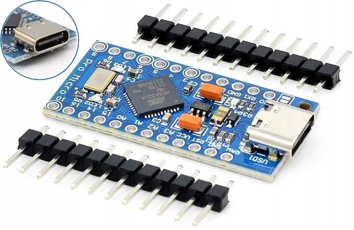 Moduł PRO Micro ATmega32U4 Zgodny z Arduino Leonardo USB-C