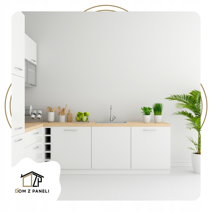 Okleina Meblowa Samoprzylepna Folia BIAŁA MAT na Meble Blat PCV DIY