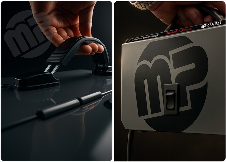 Spawarka INWERTEROWA INWERTOROWA IGBT MIG MAG FLUX MMA migomat MP0128