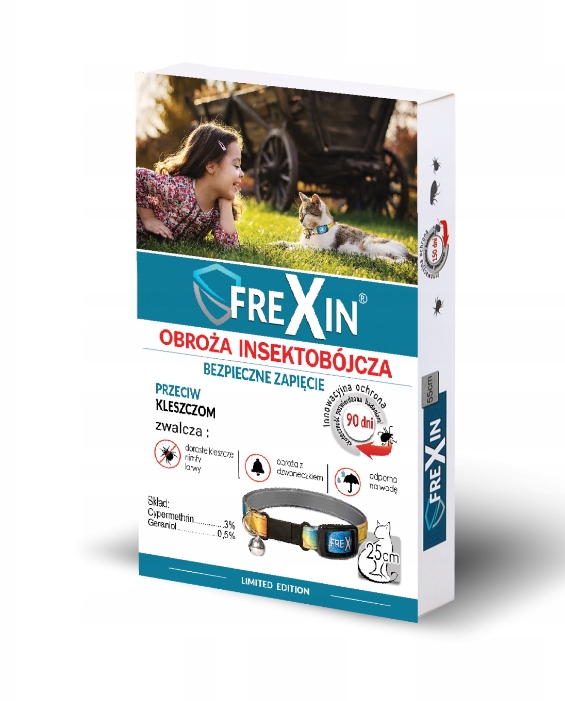 FREXIN OBROŻA KOT INSEKTOBÓJCZA 25CM DZWONEK 90DNI