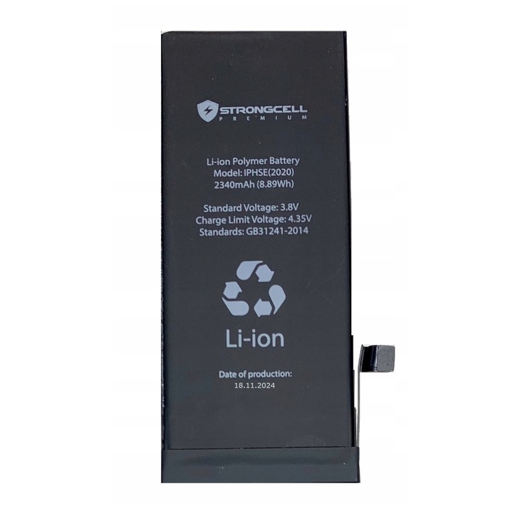 Bateria iPhone SE 2020 STRONGCELL, A2275, A2298 Większa Pojemność ŚWIEŻA