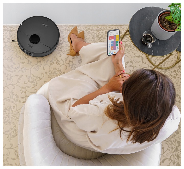 ROBOT SPRZĄTAJĄCY MOPUJĄCY WELLTEC R90 PRO + STACJA 5W1 + AKCESORIA