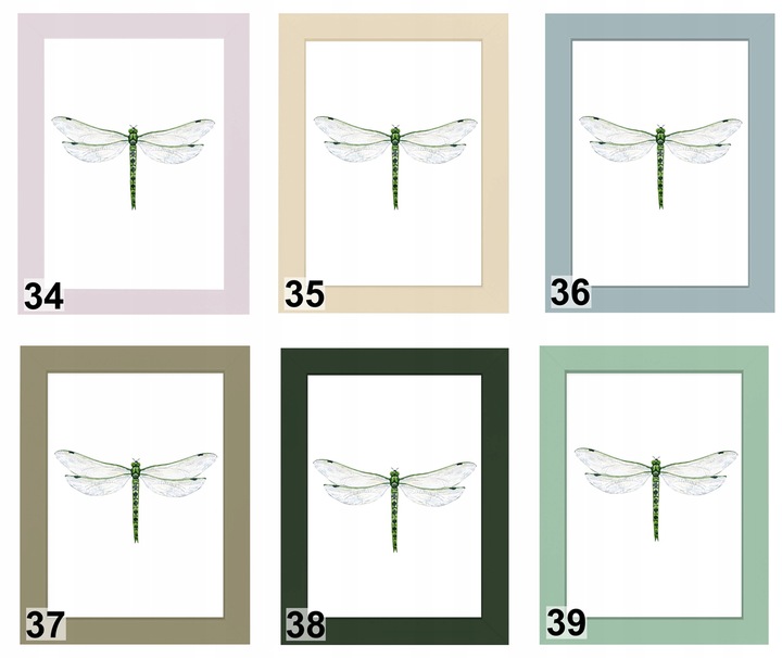 Italia Ramka 30x40 na zdjęcie z passe partout A4 21x29,7 cm różne