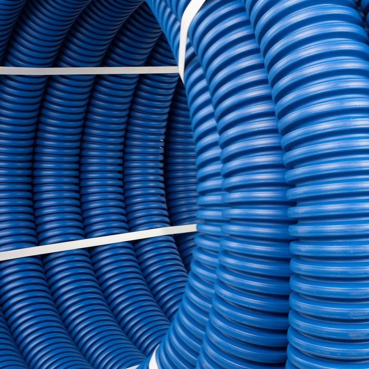 RODK AROT Rura niebieska fi 50 25 mb 31NT050M