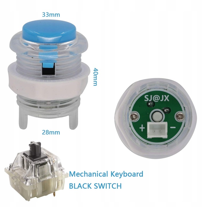 Sj Jx Arcade Game 2 Player Controller Diy Kit