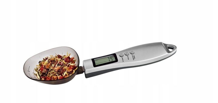 WAGA KUCHENNA ŁYŻKA ELEKTRONICZNA CYFROWA LCD PRECYZYJNA MIARKA DO