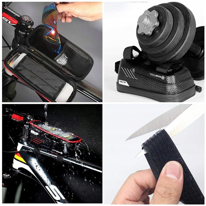 SAKWA ROWER RAMĘ WODOODPORNA TELEFON WILD MAN 1L