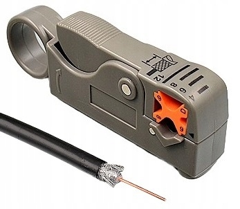 ZESTAW NARZĘDZI SIECIOWYCH DO WTYKÓW PRZELOTOWYCH RJ45 TESTER ZACISKARKA