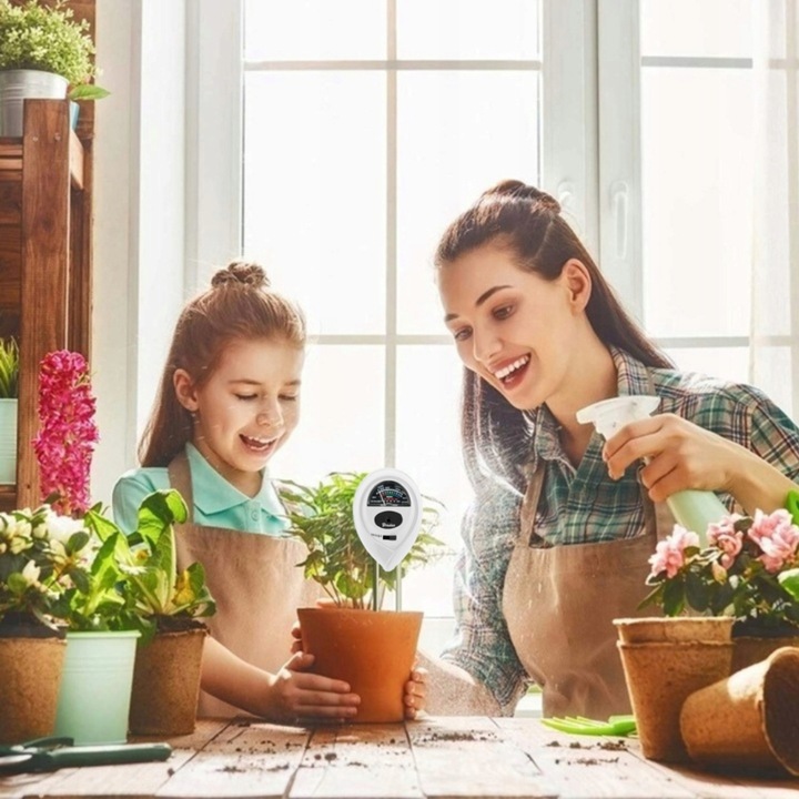 MIERNIK CZUJNIK WILGOTNOŚCI GLEBY ZIEMI TESTER PODŁOŻA PODLEWANIA