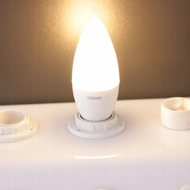 4x Żarówka LED E14 B35 5W = 40W 470lm 2700K Ciepła 300° OSRAM