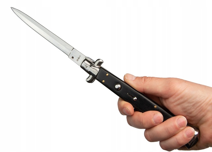 NAJDŁUŻSZY NÓŻ SPRĘŻYNOWY ITALY 33,5 SYCYLIJKA XXL