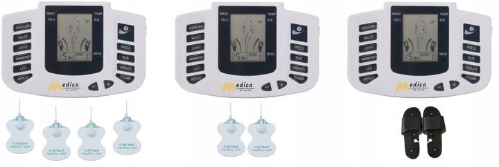 ELEKTROSTYMULATOR MIĘŚNI NERWÓW TENS EMS-MOCNY