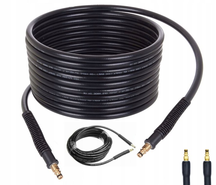 WĄŻ DO MYJEK CIŚNIENIOWYCH KARCHER K2 K3 K4 K5 K6 K7 CLICK-CLICK 10m
