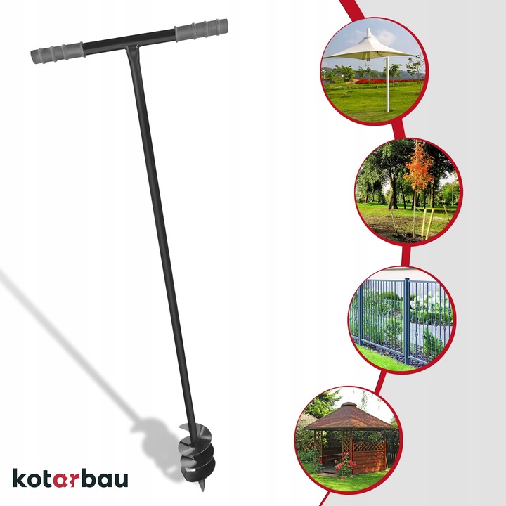 ŚWIDER RĘCZNY 110 DO GLEBY ZIEMI GRUNTU SŁUPKÓW WIERTŁO DOŁOWNIK