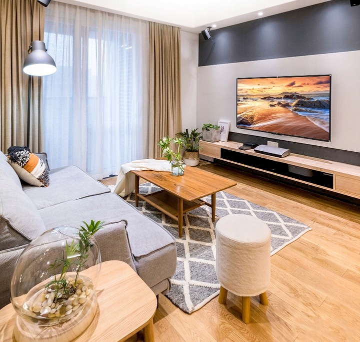 EKRAN PROJEKCYJNY do projektora Rzutnika Przenośny Zwijany 16:9 120 Cali