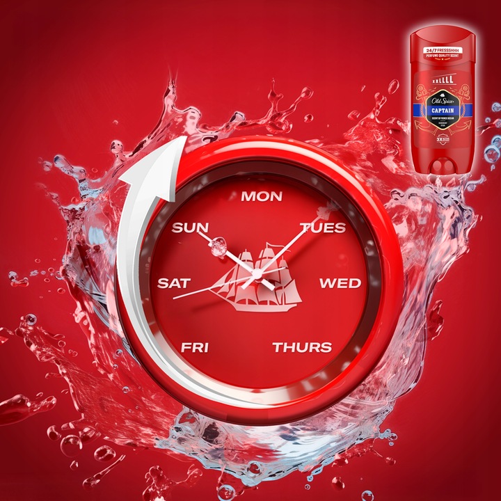 Old Spice Captain Dezodorant męski w sztyfcie, 6 x 85ml