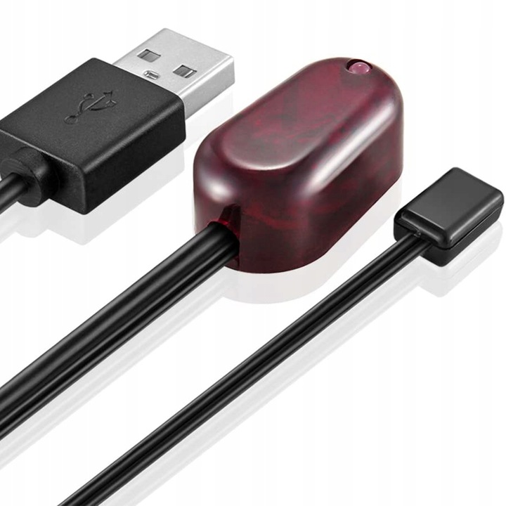 Przekaźnik Przedłużacz Sygnału Pilota na Podczerwień IR Extender