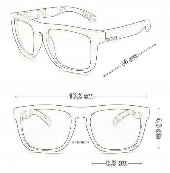 OKULARY PRZECIWSŁONECZNE MĘSKIE POLARYZACYJNE UV 400 ETUI POLARIZED CZARNE