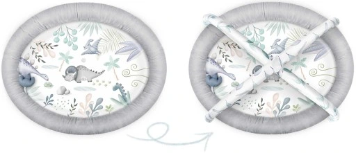 MATA EDUKACYJNA INTERAKTYWNA DLA NIEMOWLĄT KOKON KOJEC GNIAZDO NUKIDO